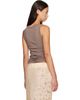 Marni Marni Taupe Jersey Tank Top - 3