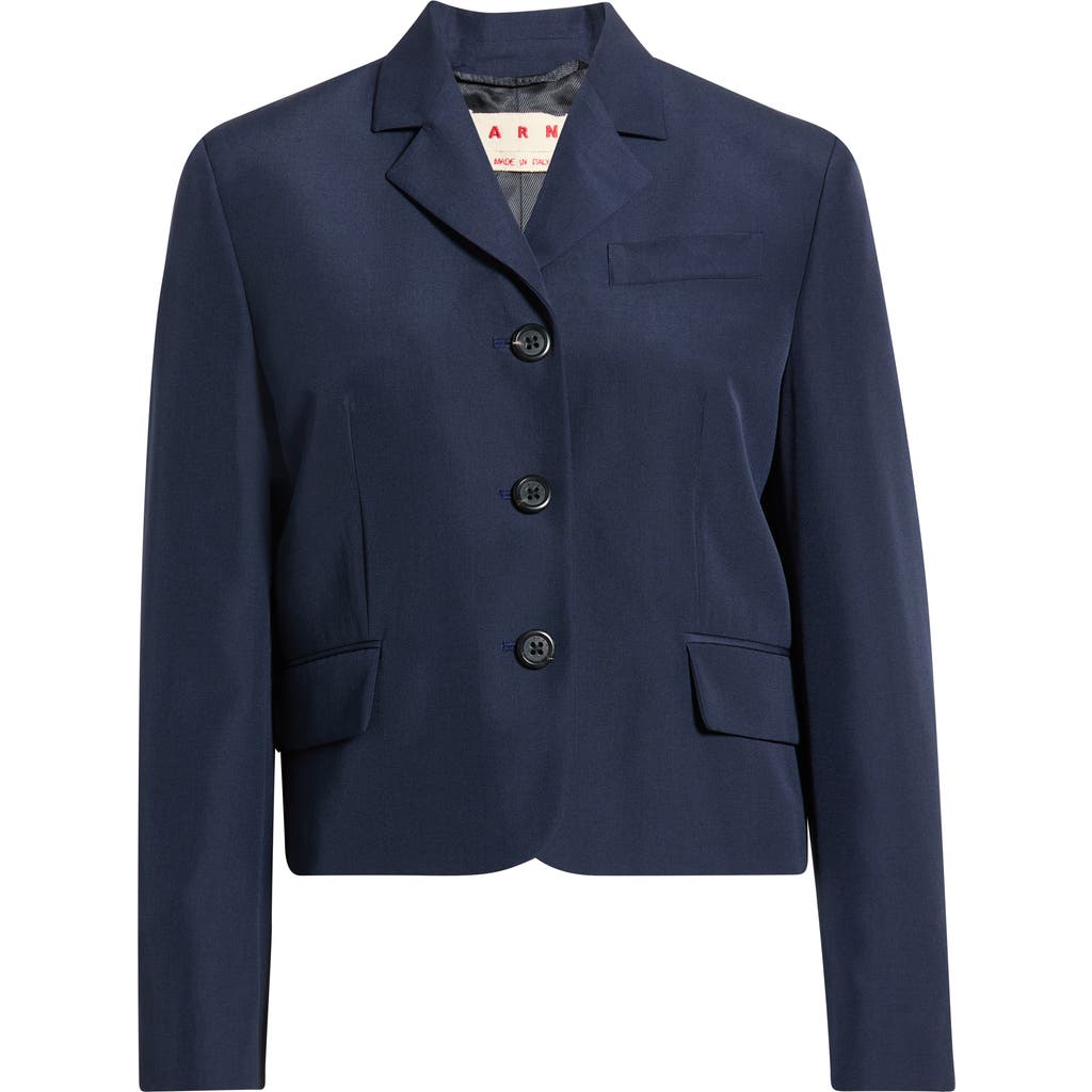Marni Marni Techno Wool Blend Jacket