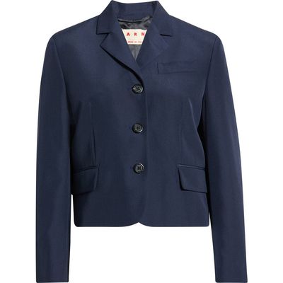 Marni Marni Techno Wool Blend Jacket