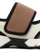Marni Marni White & Brown Lycra Mary Jane Running Sneakers - 1