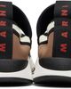 Marni Marni White & Brown Lycra Mary Jane Running Sneakers - 2