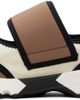 Marni Marni White & Brown Lycra Mary Jane Running Sneakers - 3
