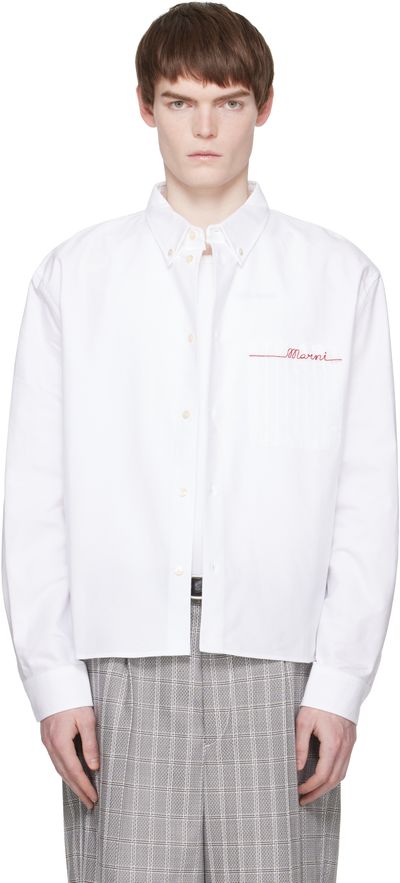 Marni Marni White Cotton Oxford Shirt