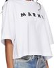 Marni Marni White Jersey Marni Scribbled Logo T-shirt - 2