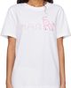Marni Marni White Marni Logo Flock Fluffy Cat Jersey T-shirt - 1