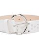 Marni Marni White Metal Studs Leather Belt - 1