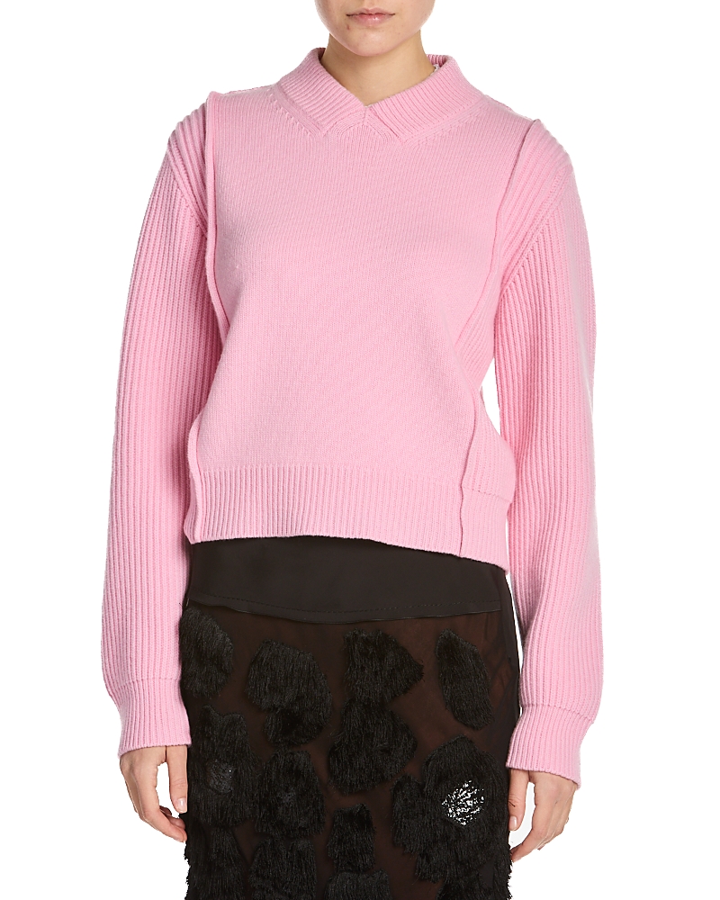 Marni Marni Wool Cashmere V Neck Sweater