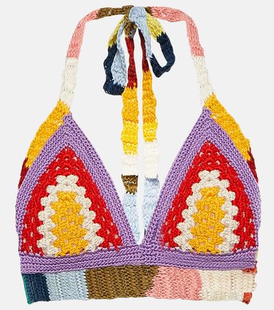 Marni Marni x No Vacancy Inn knit crop top