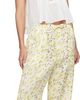 Marni Marni Yellow Linen 'Brushstroke Wave' Print Trousers - 4