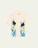 Marni Men's Floral Mesh Short-Sleeve Cardigan - 1