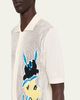 Marni Men's Floral Mesh Short-Sleeve Cardigan - 5