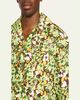 Marni Men's Multicolor Floral Cotton Camp Shirt - 5