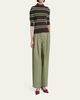 Marni Pleated Canvas Wide-Leg Pants - 2