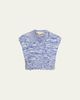 Marni V-Neck Distressed Knit Boxy Vest - 1