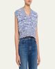 Marni V-Neck Distressed Knit Boxy Vest - 4