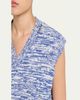 Marni V-Neck Distressed Knit Boxy Vest - 5