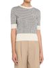 Marni Women's Micro-Check Knit Short-Sleeve Top - 3