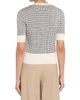 Marni Women's Micro-Check Knit Short-Sleeve Top - 4
