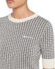 Marni Women's Micro-Check Knit Short-Sleeve Top - 5