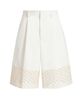 Marni Women's Sangallo Lace & Cotton Bermuda Shorts - 8