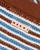 Marni Women's Stripe Crochet Knee-Length Skirt - 7
