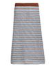 Marni Women's Stripe Crochet Knee-Length Skirt - 8