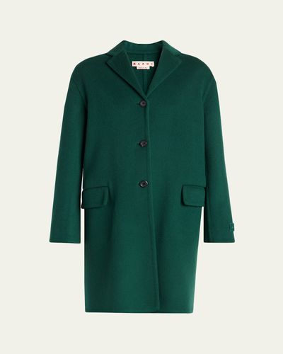 Marni Wool-Cashmere Long Coat