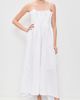 Marques'Almeida Marques'Almeida Cinched Pleated Midi Dress White - 6