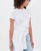 Marques'Almeida Marques'Almeida Draped Cap Sleeve T-Shirt White - 4