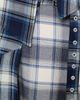 Marques'Almeida Marques'Almeida Plaid Wrap Skirt with Folded Belt Blue Plaid - 6