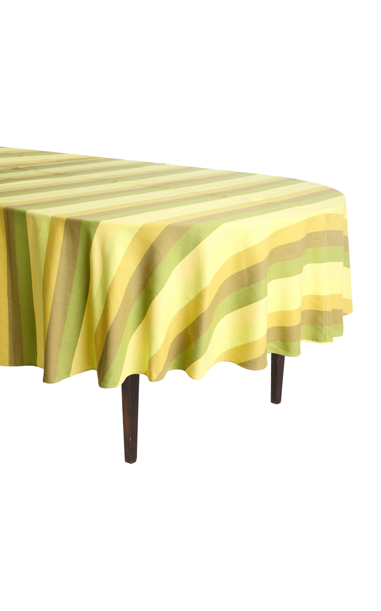Marrakshi Life Marrakshi Life Exclusive La Isla Circular Cotton Tablecloth Stripe