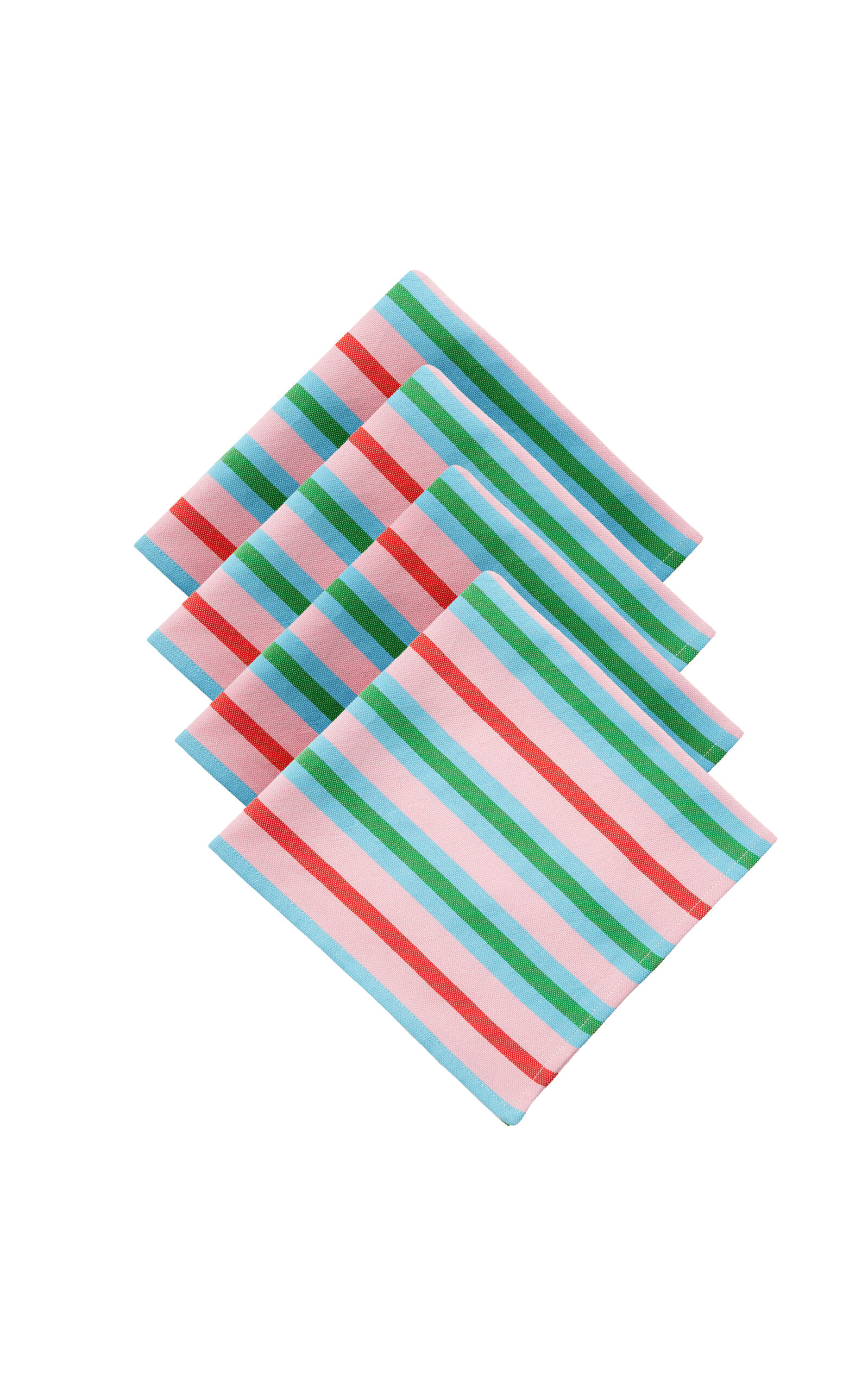 Marrakshi Life Marrakshi Life Exclusive La Isla SetofFour Cotton Napkins Stripe