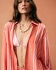 Marrakshi Life Marrakshi Life for FWRD French Cuff Striped Cotton Shirt - 5