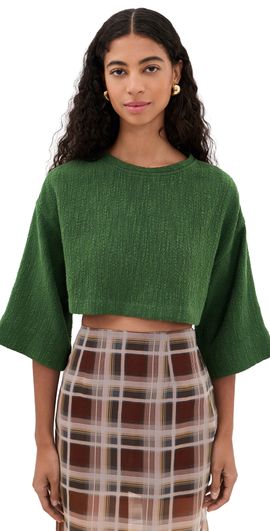 MARRAKSHI LIFE MARRAKSHI LIFE The Cropped T-Shirt Pine Flamme