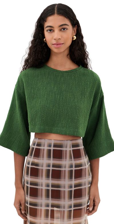 MARRAKSHI LIFE MARRAKSHI LIFE The Cropped T-Shirt Pine Flamme