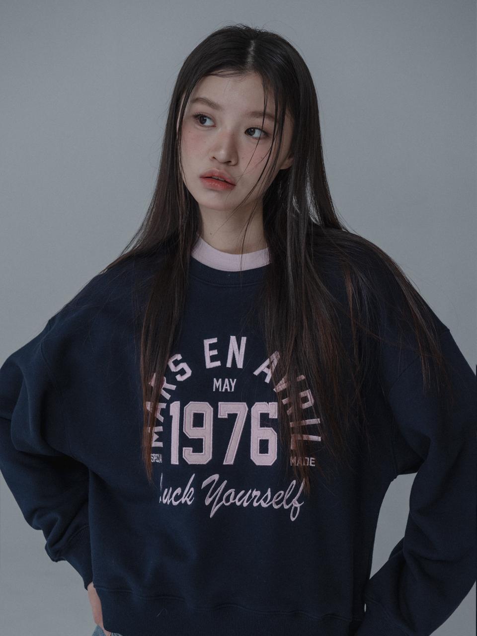 mars en avril 1976 Sweatshirt [Navy]