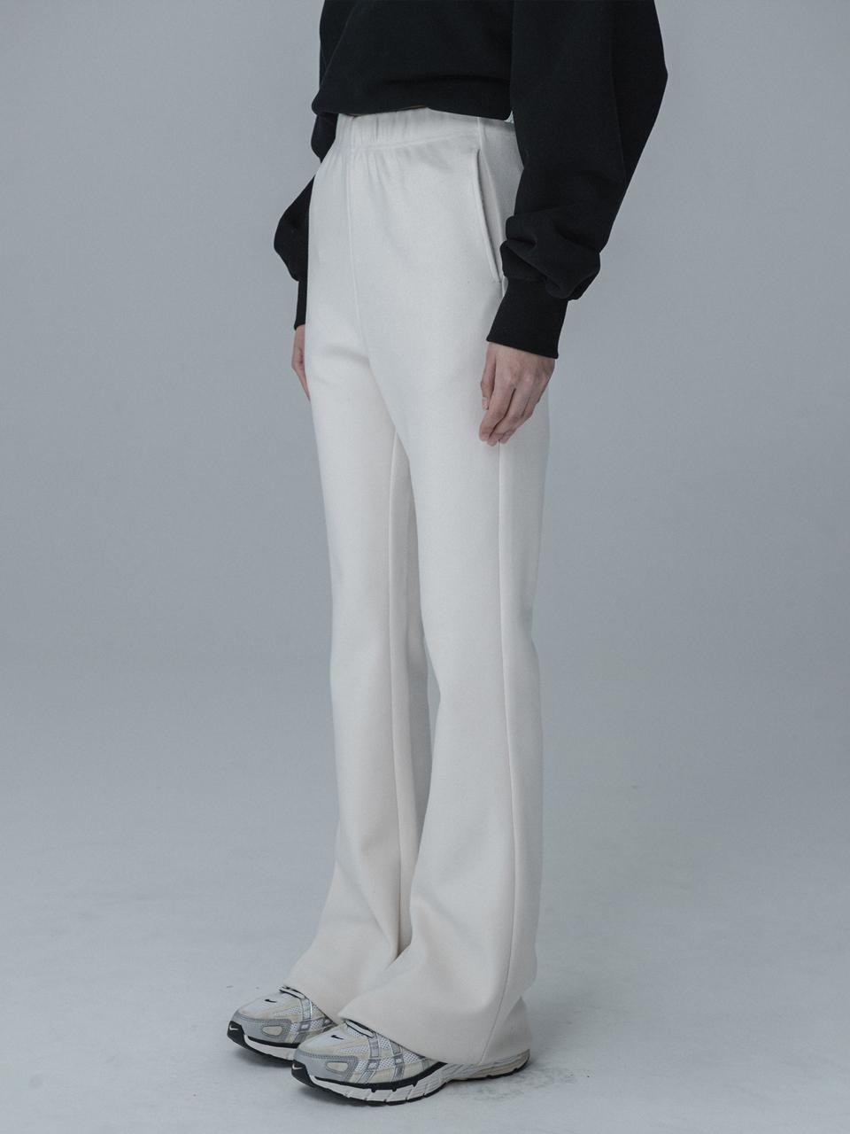 mars en avril Bootcut Fleece Span Banding Pants