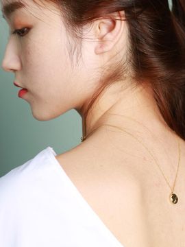 MARSBOM Caramel Gold Necklace