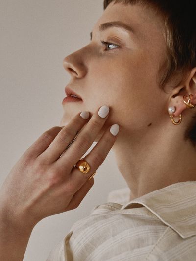 MARSBOM Chair Open Ring Gold
