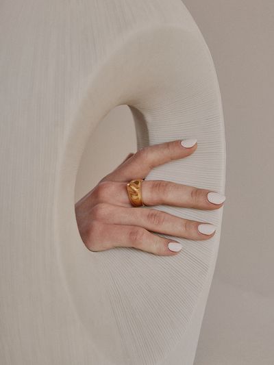 MARSBOM Handle Ring Gold