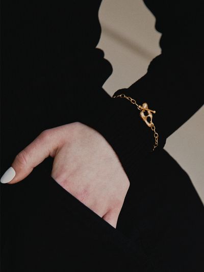 MARSBOM Pebble Chine Bracelet gold