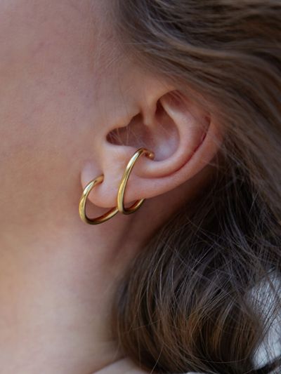 MARSBOM S Earcuff Earring Gold