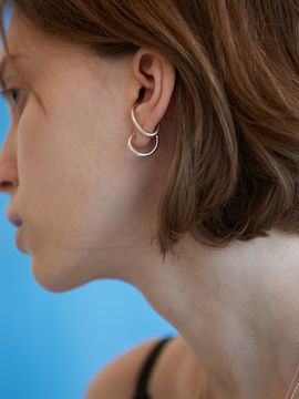 MARSBOM S Earcuff Earring Silver