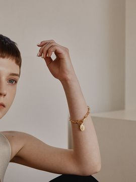 MARSBOM Savoy Chain Bracelet Gold
