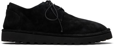 Marsèll Gomme Marsèll Gomme Black Sancrispa Alta Pomice Leather Derbys