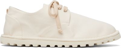 Marsèll Gomme Marsèll Gomme White Sancrispa Milk Cotton Derbys