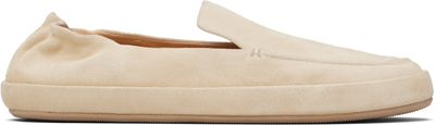 Marsèll Marsèll Beige Scatopelle Suede Loafers