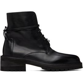 Marsèll Marsèll Black Calzone Soft Pebbled Leather Boots