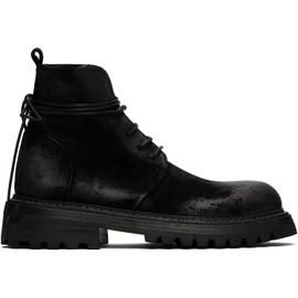Marsèll Marsèll Black Carraucola Reversed Leather Boots