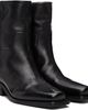 Marsèll Marsèll Black Tex Soft Pebbled Leather Boots - 4